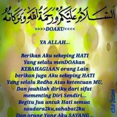 Lawan kejahatan dengan kebaikkan.